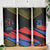 Custom Caribbean Cricket Antigua and Barbuda Skinny Tumbler - Wonder Print Shop