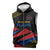 Custom Caribbean Cricket Antigua and Barbuda Sleeveless Zip Hoodie - Wonder Print Shop