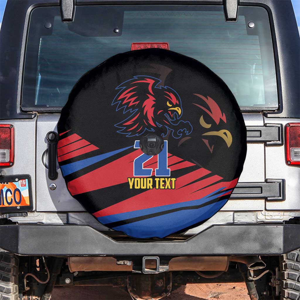 Custom Caribbean Cricket Antigua and Barbuda Spare Tire Cover - Wonder Print Shop
