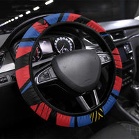 Caribbean Cricket Antigua and Barbuda Steering Wheel Cover - Wonder Print Shop