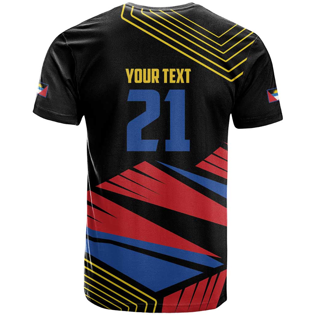 Custom Caribbean Cricket Antigua and Barbuda T Shirt - Wonder Print Shop