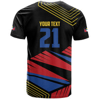 Custom Caribbean Cricket Antigua and Barbuda T Shirt - Wonder Print Shop