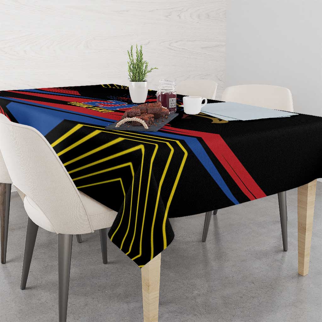 Custom Caribbean Cricket Antigua and Barbuda Tablecloth - Wonder Print Shop