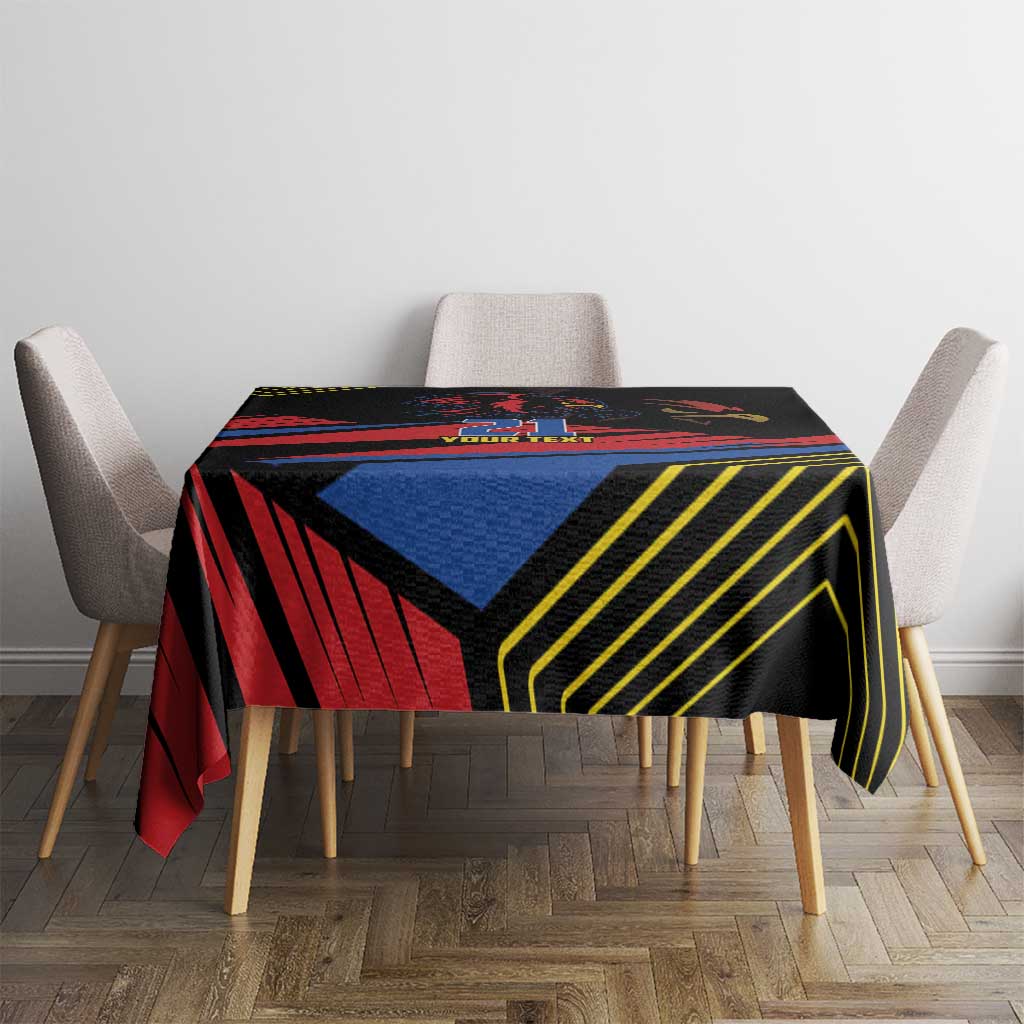 Custom Caribbean Cricket Antigua and Barbuda Tablecloth - Wonder Print Shop