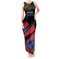 Custom Caribbean Cricket Antigua and Barbuda Tank Maxi Dress - Wonder Print Shop