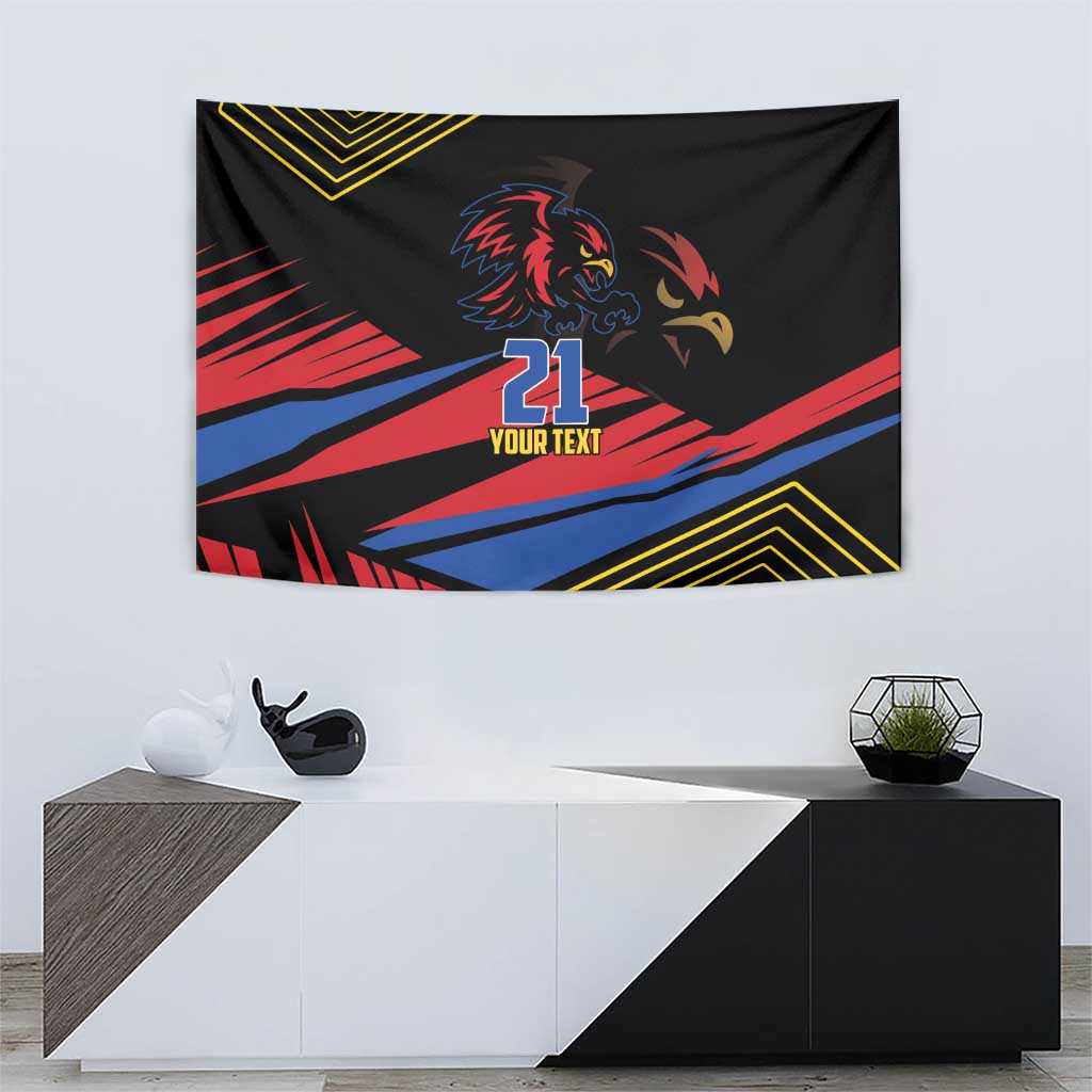 Custom Caribbean Cricket Antigua and Barbuda Tapestry - Wonder Print Shop
