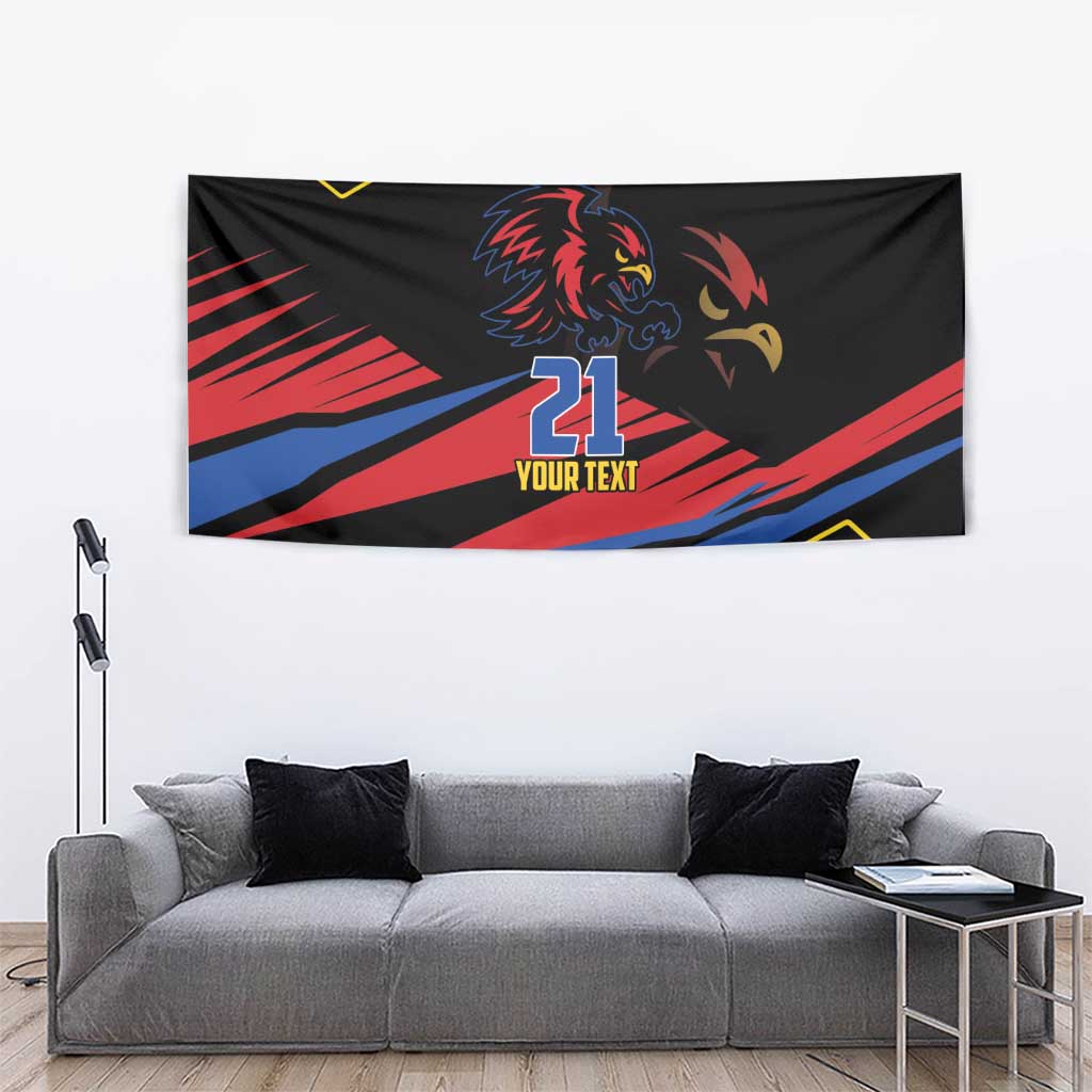 Custom Caribbean Cricket Antigua and Barbuda Tapestry - Wonder Print Shop