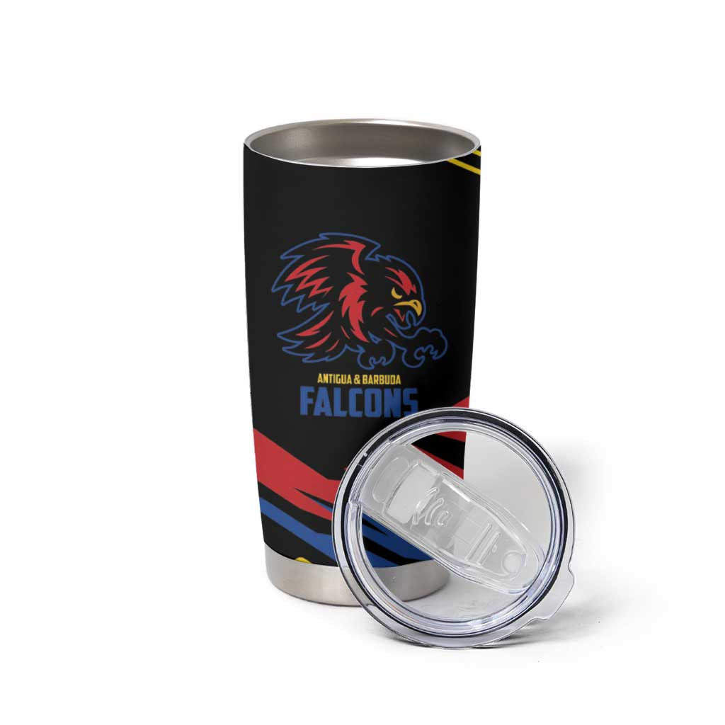 Custom Caribbean Cricket Antigua and Barbuda Tumbler Cup - Wonder Print Shop