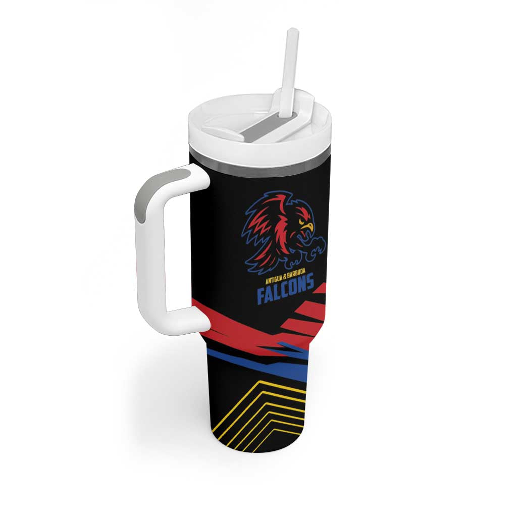 Custom Caribbean Cricket Antigua and Barbuda Tumbler With Handle - Wonder Print Shop