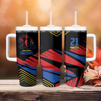 Custom Caribbean Cricket Antigua and Barbuda Tumbler With Handle - Wonder Print Shop