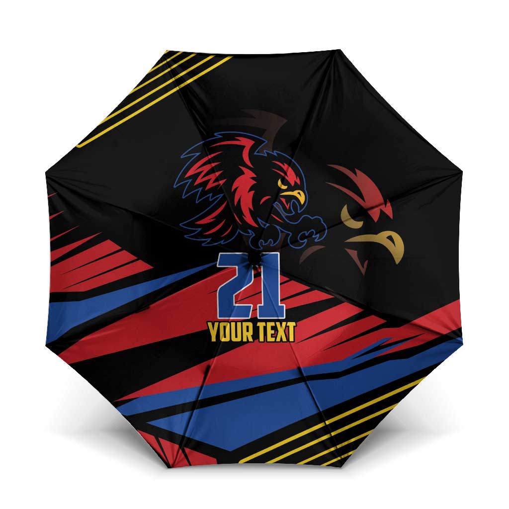Custom Caribbean Cricket Antigua and Barbuda Umbrella - Wonder Print Shop