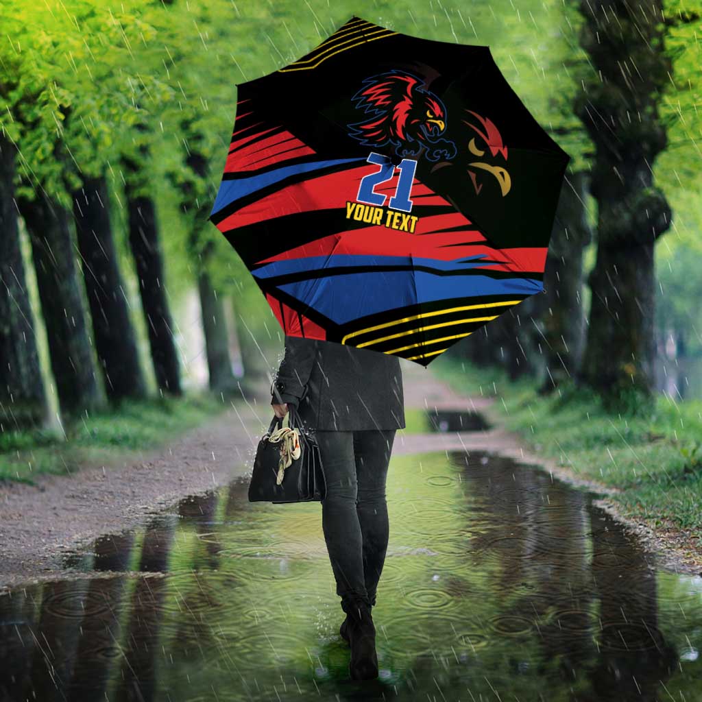 Custom Caribbean Cricket Antigua and Barbuda Umbrella - Wonder Print Shop