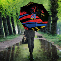 Custom Caribbean Cricket Antigua and Barbuda Umbrella - Wonder Print Shop