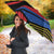 Custom Caribbean Cricket Antigua and Barbuda Umbrella - Wonder Print Shop