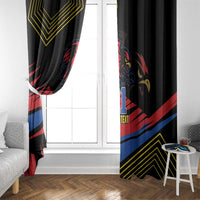 Custom Caribbean Cricket Antigua and Barbuda Window Curtain - Wonder Print Shop