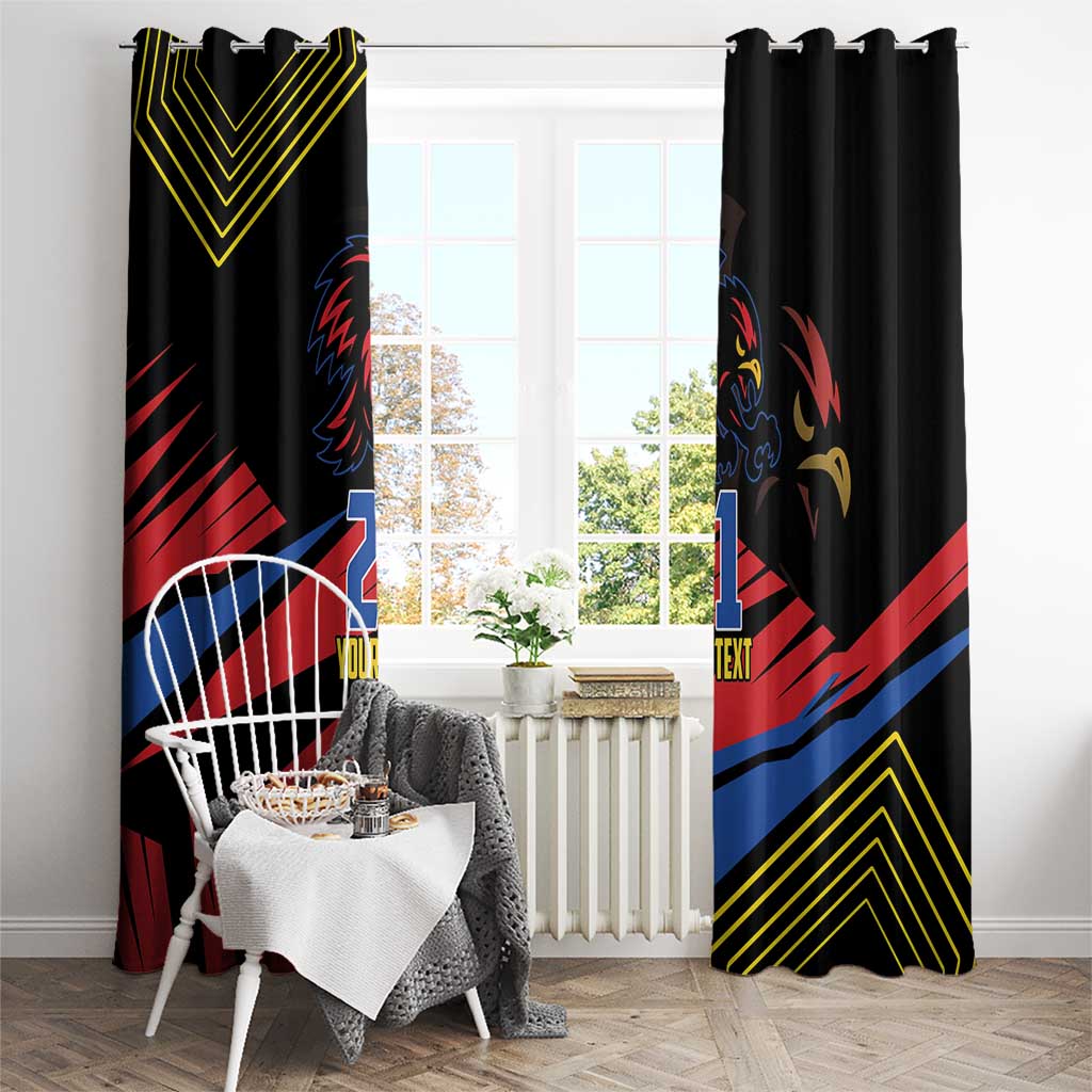 Custom Caribbean Cricket Antigua and Barbuda Window Curtain - Wonder Print Shop