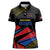 Custom Caribbean Cricket Antigua and Barbuda Women Polo Shirt - Wonder Print Shop