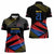 Custom Caribbean Cricket Antigua and Barbuda Women Polo Shirt - Wonder Print Shop