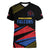 Custom Caribbean Cricket Antigua and Barbuda Women V-Neck T-Shirt - Wonder Print Shop
