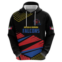Custom Caribbean Cricket Antigua and Barbuda Zip Hoodie - Wonder Print Shop
