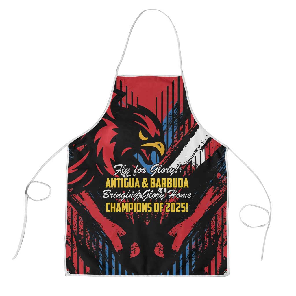 Caribbean Cricket Antigua and Barbuda Apron First Crown Forever Proud - Wonder Print Shop