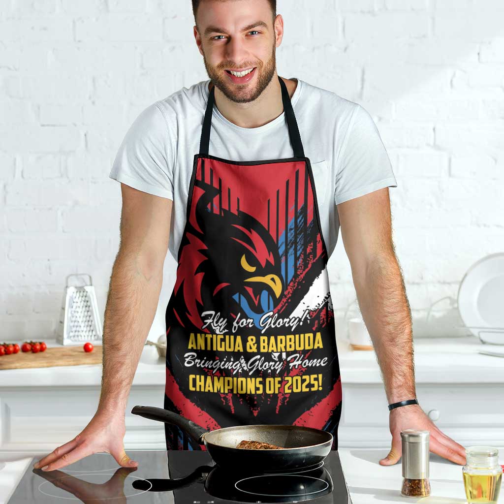 Caribbean Cricket Antigua and Barbuda Apron First Crown Forever Proud - Wonder Print Shop