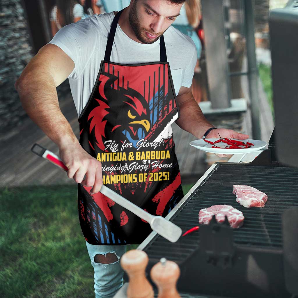 Caribbean Cricket Antigua and Barbuda Apron First Crown Forever Proud - Wonder Print Shop