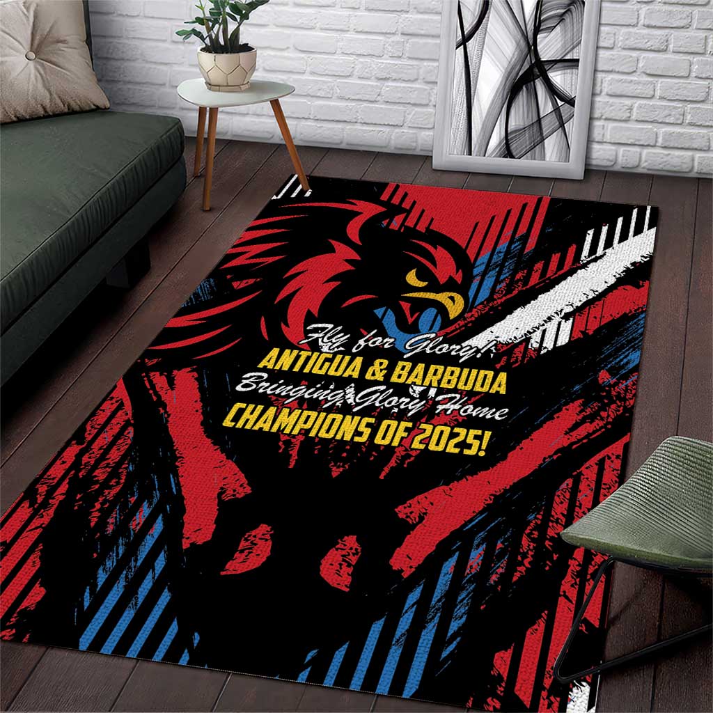 Caribbean Cricket Antigua and Barbuda Area Rug First Crown Forever Proud - Wonder Print Shop