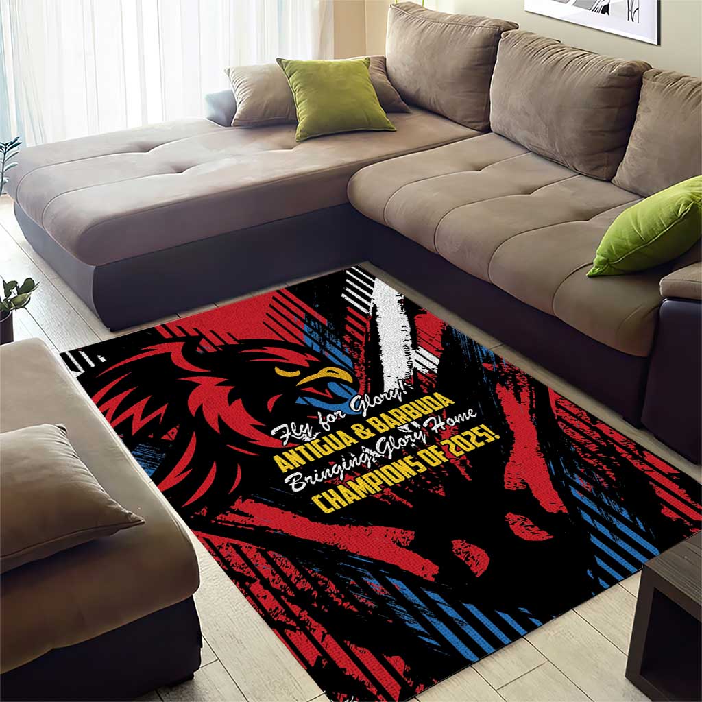 Caribbean Cricket Antigua and Barbuda Area Rug First Crown Forever Proud - Wonder Print Shop