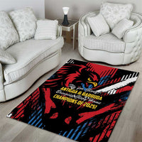 Caribbean Cricket Antigua and Barbuda Area Rug First Crown Forever Proud - Wonder Print Shop