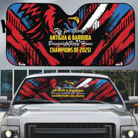 Caribbean Cricket Antigua and Barbuda Auto Sun Shade First Crown Forever Proud - Wonder Print Shop
