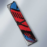 Caribbean Cricket Antigua and Barbuda Auto Sun Shade First Crown Forever Proud - Wonder Print Shop