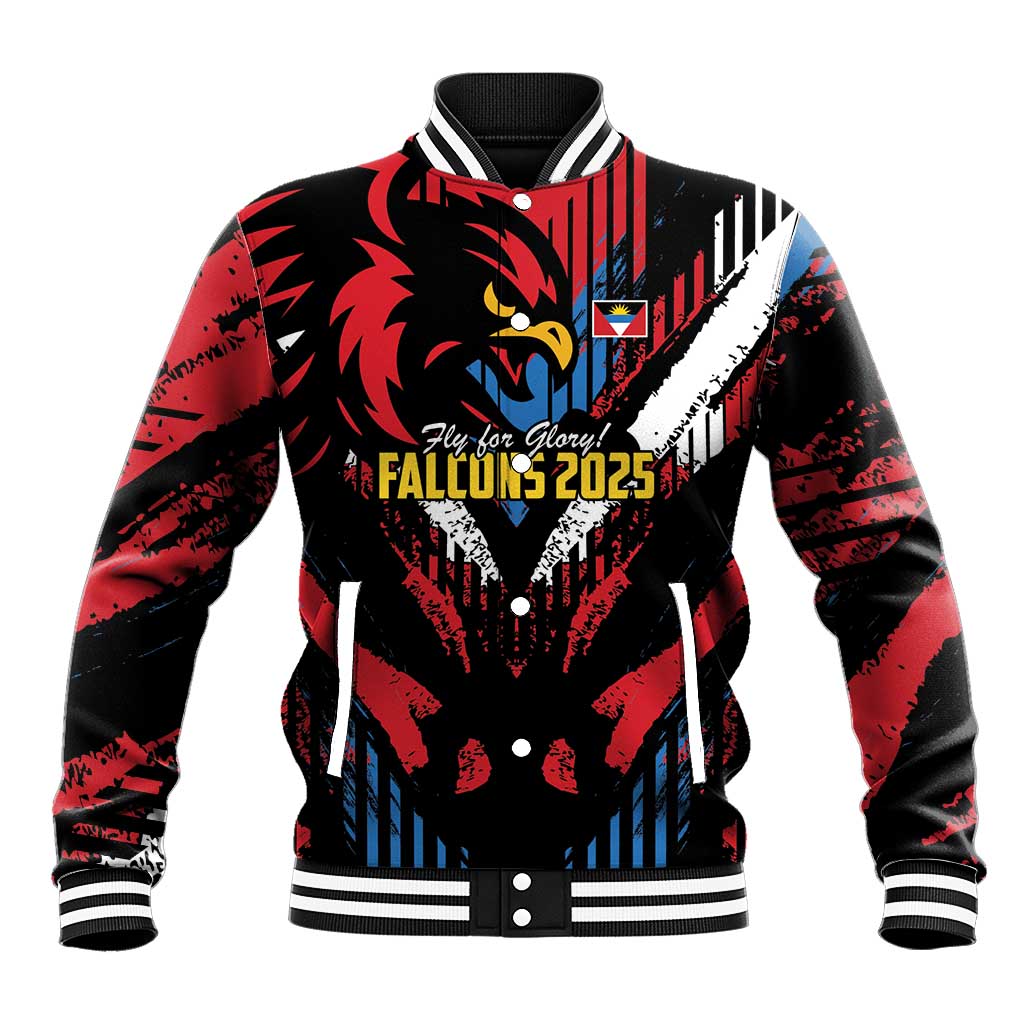 Caribbean Cricket Antigua and Barbuda Baseball Jacket First Crown Forever Proud - Wonder Print Shop