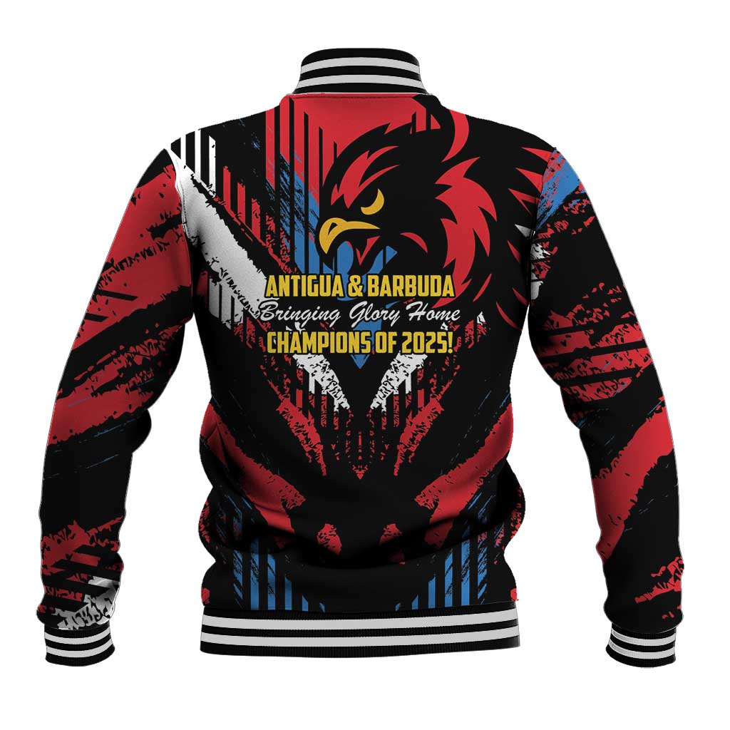 Caribbean Cricket Antigua and Barbuda Baseball Jacket First Crown Forever Proud - Wonder Print Shop