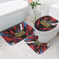 Caribbean Cricket Antigua and Barbuda Bathroom Set First Crown Forever Proud - Wonder Print Shop