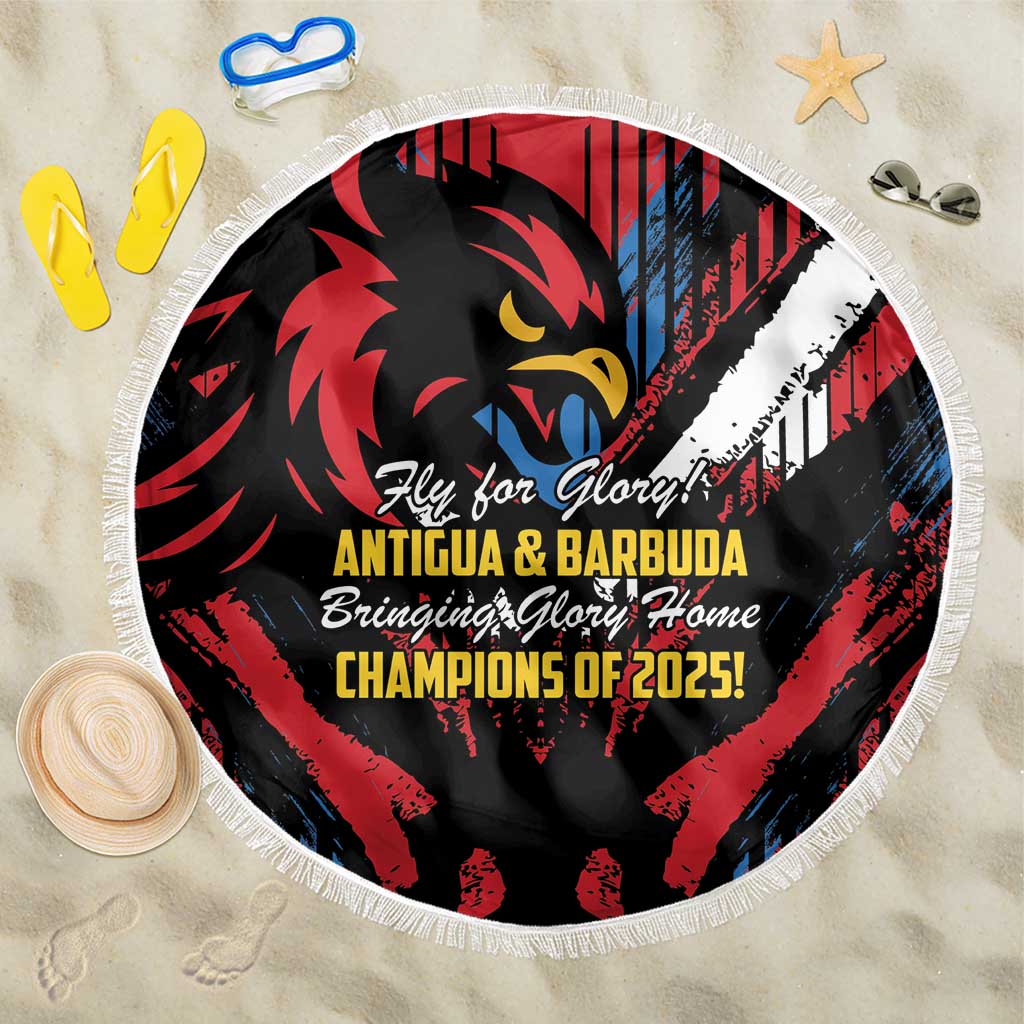 Caribbean Cricket Antigua and Barbuda Beach Blanket First Crown Forever Proud - Wonder Print Shop