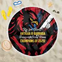 Caribbean Cricket Antigua and Barbuda Beach Blanket First Crown Forever Proud - Wonder Print Shop