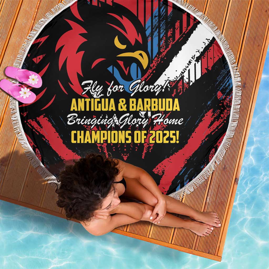 Caribbean Cricket Antigua and Barbuda Beach Blanket First Crown Forever Proud - Wonder Print Shop