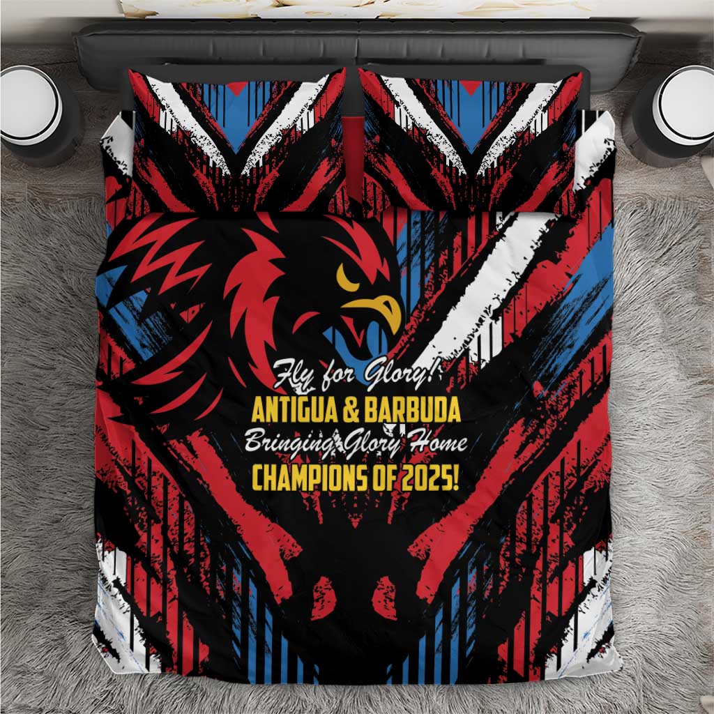 Caribbean Cricket Antigua and Barbuda Bedding Set First Crown Forever Proud - Wonder Print Shop