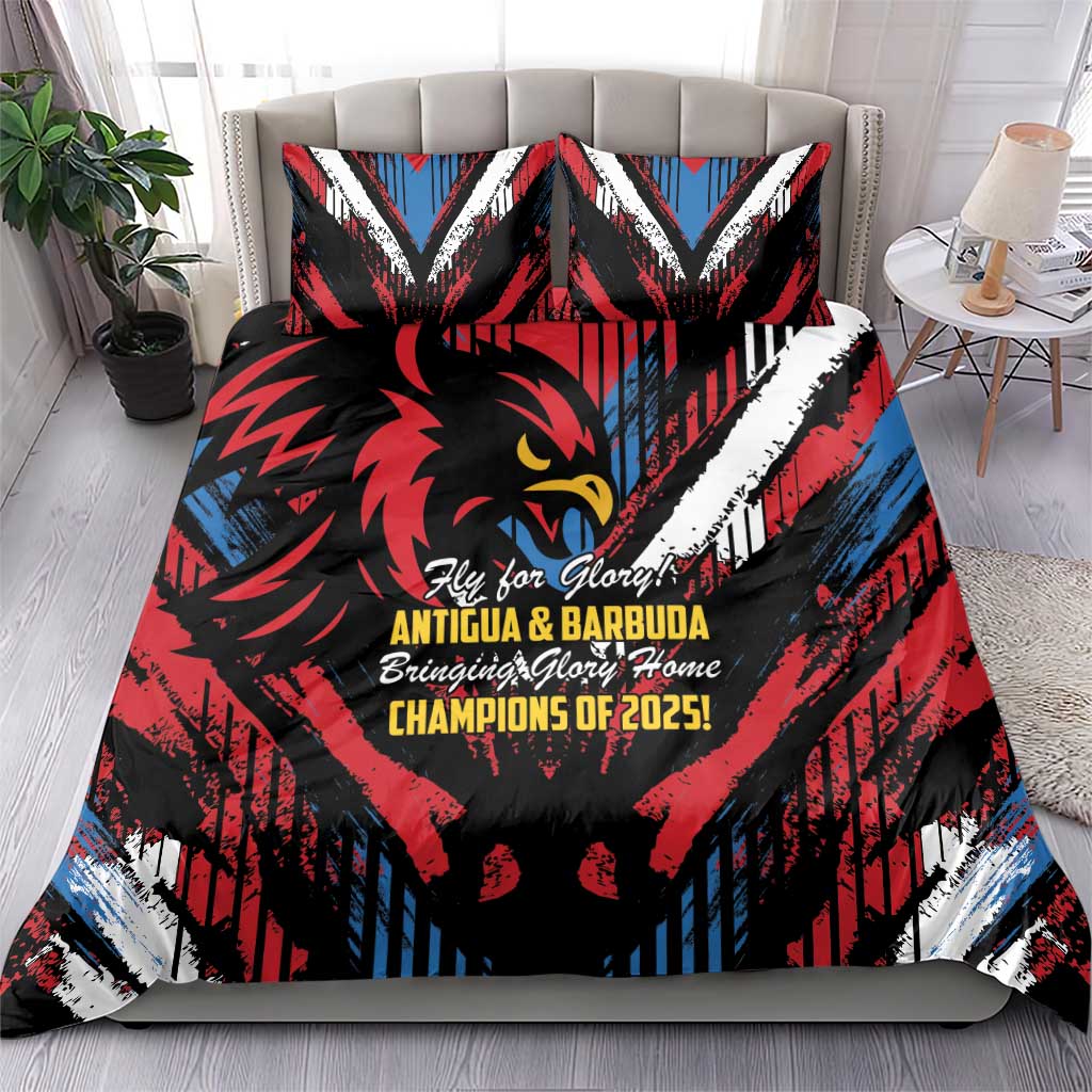 Caribbean Cricket Antigua and Barbuda Bedding Set First Crown Forever Proud - Wonder Print Shop