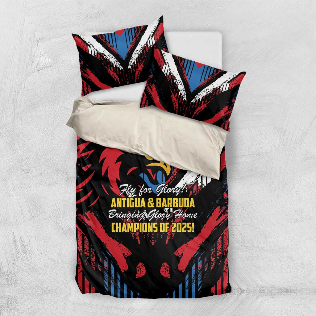 Caribbean Cricket Antigua and Barbuda Bedding Set First Crown Forever Proud - Wonder Print Shop