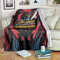 Caribbean Cricket Antigua and Barbuda Blanket First Crown Forever Proud - Wonder Print Shop