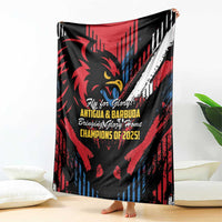 Caribbean Cricket Antigua and Barbuda Blanket First Crown Forever Proud - Wonder Print Shop