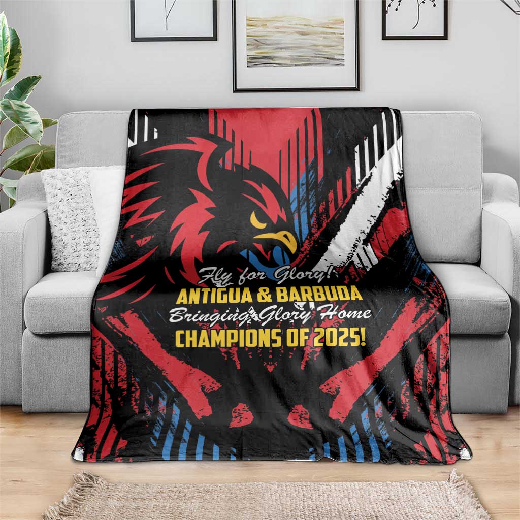 Caribbean Cricket Antigua and Barbuda Blanket First Crown Forever Proud - Wonder Print Shop
