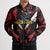 Caribbean Cricket Antigua and Barbuda Bomber Puffer Jacket First Crown Forever Proud - Wonder Print Shop