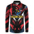 Caribbean Cricket Antigua and Barbuda Button Sweatshirt First Crown Forever Proud - Wonder Print Shop