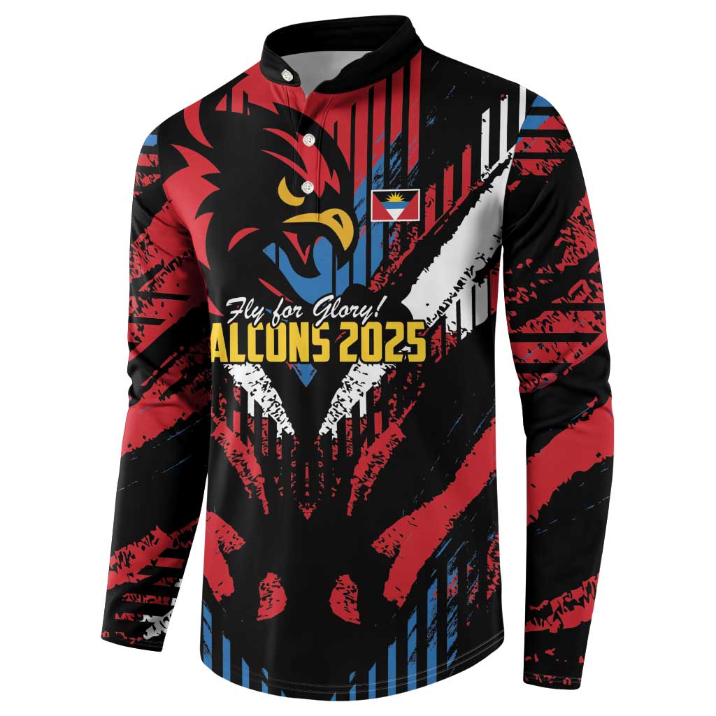 Caribbean Cricket Antigua and Barbuda Button Sweatshirt First Crown Forever Proud - Wonder Print Shop