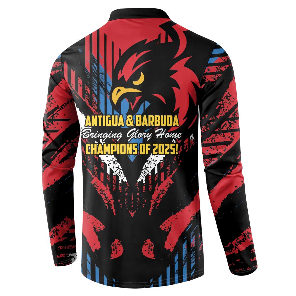 Caribbean Cricket Antigua and Barbuda Button Sweatshirt First Crown Forever Proud - Wonder Print Shop