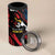 Caribbean Cricket Antigua and Barbuda 4 in 1 Can Cooler Tumbler First Crown Forever Proud - Wonder Print Shop
