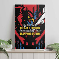 Caribbean Cricket Antigua and Barbuda Canvas Wall Art First Crown Forever Proud - Wonder Print Shop
